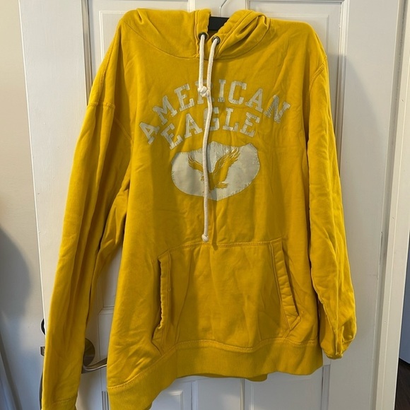 American Eagle Outfitters Other - Mustard yellow American Eagle pull over hoodie